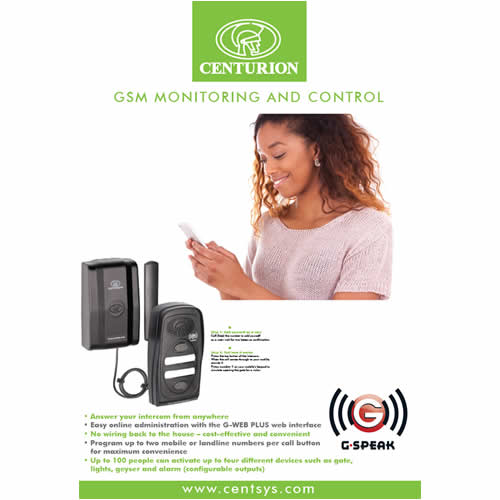 centurion G Ultra with GSM Monitoring
