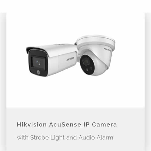 Acusense IP Camera