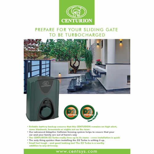 Centurion D2 - Sliding Gate Motor