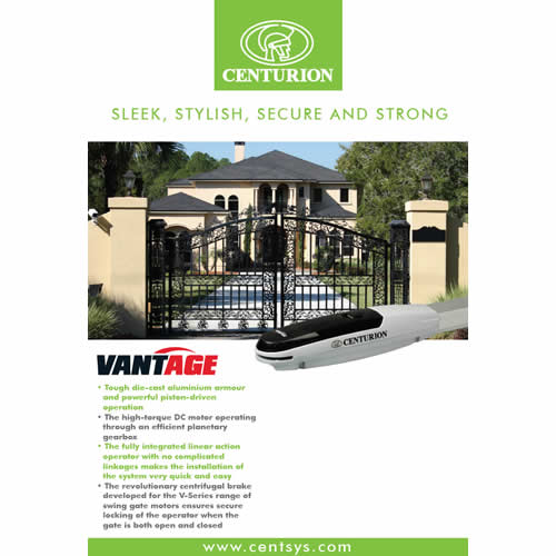 Centurion Vantage - Swing Gate Motor